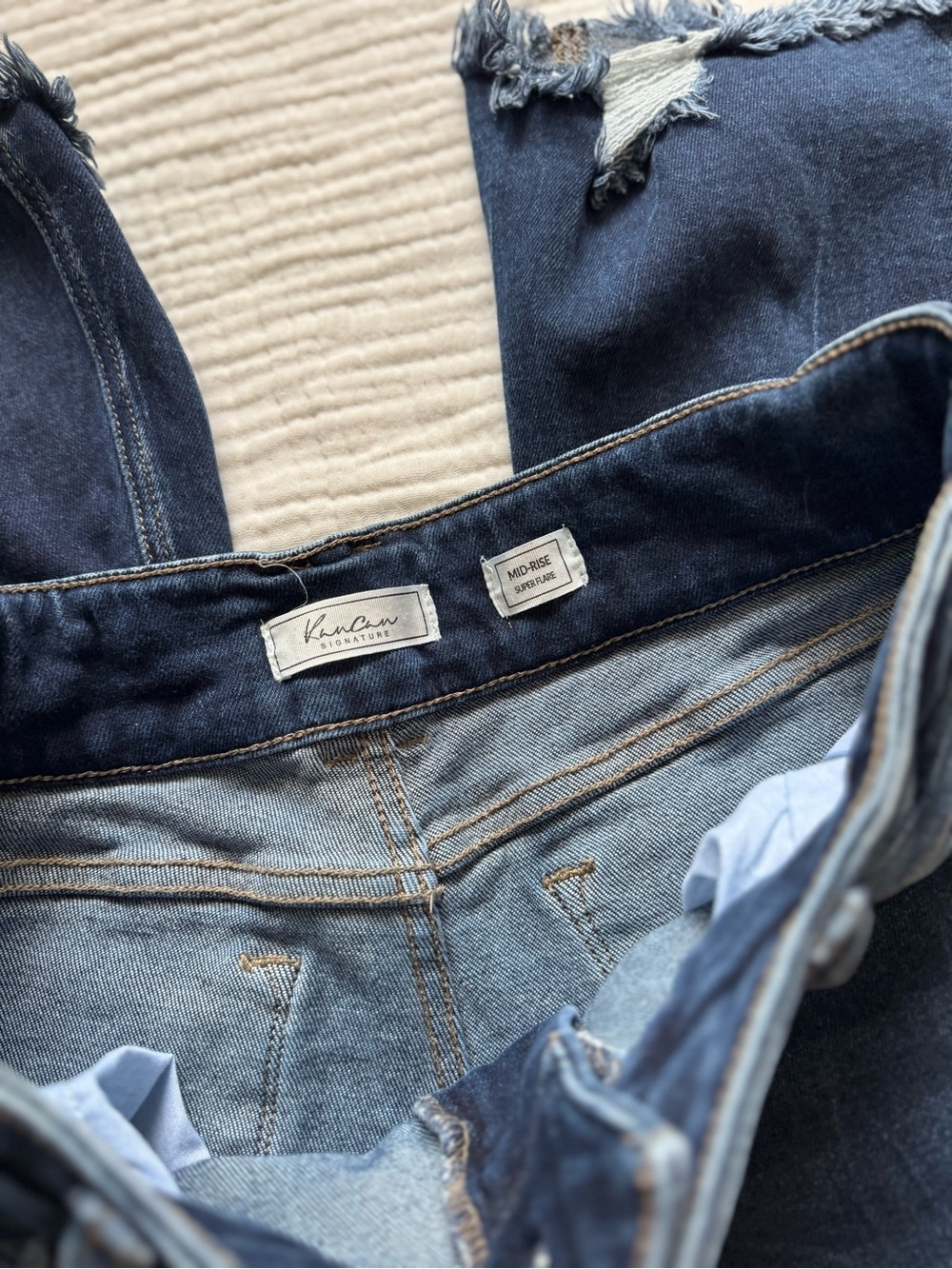 KanCan Mid Rise Super Flare Stretch Jean - Picture 3 of 5